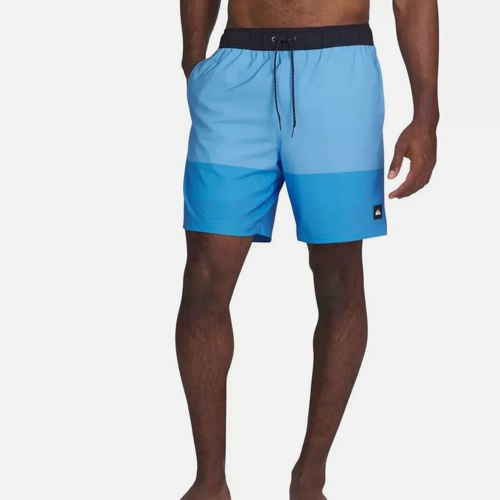 Quiksilver Blue Swim Shorts - UV Protection 50
